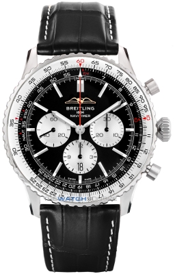 Buy this new Breitling Navitimer B01 Chronograph 46 ab0137211b1p1 mens watch for the discount price of £6,460.00. UK Retailer.