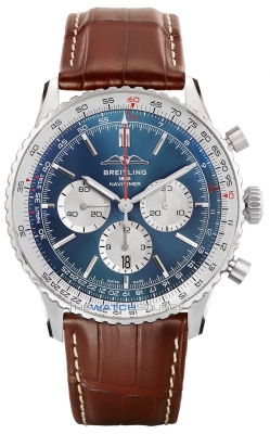 Buy this new Breitling Navitimer B01 Chronograph 46 ab0137211c1p1 mens watch for the discount price of £6,732.00. UK Retailer.