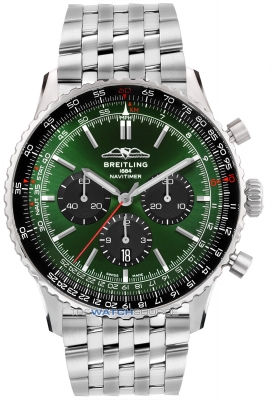 Buy this new Breitling Navitimer B01 Chronograph 46 ab0137241L1a1 mens watch for the discount price of £6,732.00. UK Retailer.