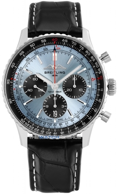 Buy this new Breitling Navitimer B01 Chronograph 43 ab0138241c1p1 mens watch for the discount price of £6,750.00. UK Retailer.
