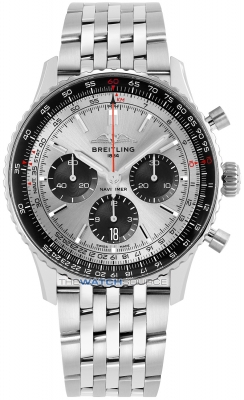 Buy this new Breitling Navitimer B01 Chronograph 43 ab0138241g1a1 mens watch for the discount price of £7,362.00. UK Retailer.