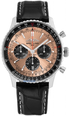 Buy this new Breitling Navitimer B01 Chronograph 43 ab0138241k1p1 mens watch for the discount price of £7,125.00. UK Retailer.