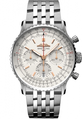 Buy this new Breitling Navitimer B01 Chronograph 41 ab0139211g1a1 mens watch for the discount price of £6,502.00. UK Retailer.