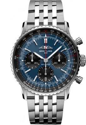 Buy this new Breitling Navitimer B01 Chronograph 41 ab0139241c1a1 mens watch for the discount price of £6,732.00. UK Retailer.