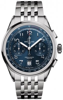 Buy this new Breitling Premier B01 Chronograph 42 ab0145171c1a1 mens watch for the discount price of £6,460.00. UK Retailer.