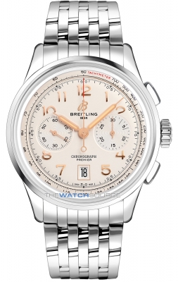 Buy this new Breitling Premier B01 Chronograph 42 ab0145211g1a1 mens watch for the discount price of £6,660.00. UK Retailer.