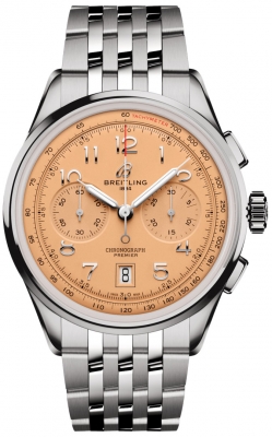 Buy this new Breitling Premier B01 Chronograph 42 ab0145331k1a1 mens watch for the discount price of £6,660.00. UK Retailer.