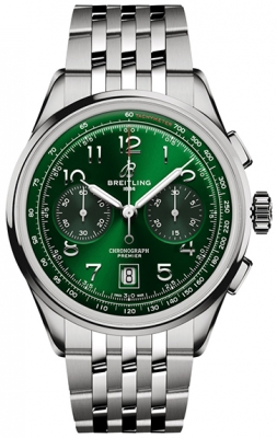 Buy this new Breitling Premier B01 Chronograph 42 ab0145371L1a1 mens watch for the discount price of £6,660.00. UK Retailer.