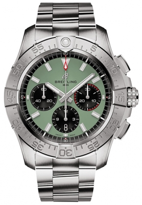 Buy this new Breitling Avenger B01 Chronograph 44 ab0147101L1a1 mens watch for the discount price of £6,120.00. UK Retailer.