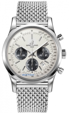 Buy this new Breitling Transocean Chronograph 43mm ab015212/g724-ss mens watch for the discount price of £5,190.00. UK Retailer.