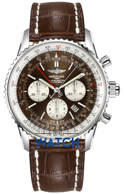 Buy this new Breitling Navitimer 1 B03 Chronograph Rattrapante 45 ab031021/q615/757p mens watch for the discount price of £7,828.00. UK Retailer.