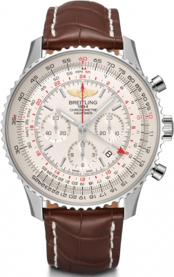 Buy this new Breitling Navitimer 1 B04 Chronograph GMT 48 ab0441211g1p1 mens watch for the discount price of £6,256.00. UK Retailer.