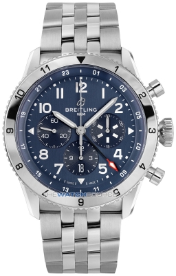 Breitling Super AVI B04 Chronograph GMT 46mm ab04451a1c1a1 watch