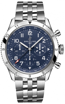 Buy this new Breitling Super AVI B04 Chronograph GMT 46mm ab04451a1c1a1 mens watch for the discount price of £8,415.00. UK Retailer.