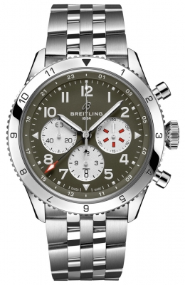 Breitling Super AVI B04 Chronograph GMT 46mm ab04452a1L1a1 watch