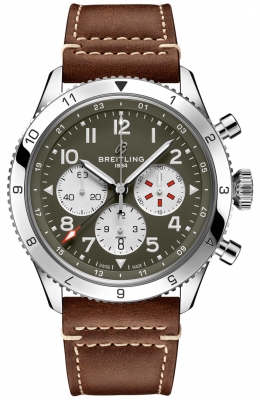 Buy this new Breitling Super AVI B04 Chronograph GMT 46mm ab04452a1L1x1 mens watch for the discount price of £7,965.00. UK Retailer.