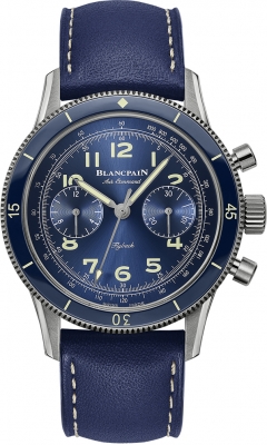 Buy this new Blancpain Air Command Flyback Chronograph 42.5mm ac02-12b40-63b mens watch for the discount price of £17,190.00. UK Retailer.