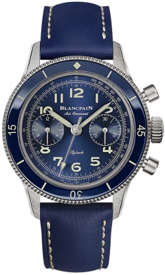 Buy this new Blancpain Air Command Flyback Chronograph 36.2mm ac03-12b40-63b mens watch for the discount price of £16,110.00. UK Retailer.