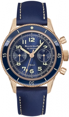 Buy this new Blancpain Air Command Flyback Chronograph 36.2mm ac03-36b40-63b mens watch for the discount price of £26,550.00. UK Retailer.