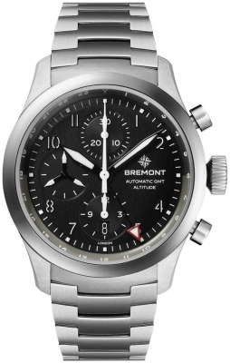 Bremont Altitude Chronograph GMT 42mm ALT42-CHR-G-SS-BK-B watch