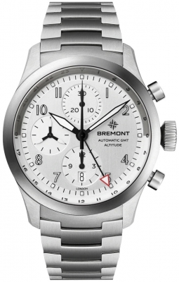 Bremont Altitude Chronograph GMT 42mm ALT42-CHR-G-SS-SI-B watch