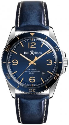 Buy this new Bell & Ross BR V2-92 BRV292-BU-G-ST/SCA mens watch for the discount price of £2,739.00. UK Retailer.