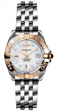 Buy this new Breitling Galactic 32 c71356L2/a712-ss ladies watch for the discount price of £4,180.00. UK Retailer.