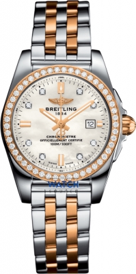 Buy this new Breitling Galactic 29 c72348531a1c1 ladies watch for the discount price of £7,446.00. UK Retailer.