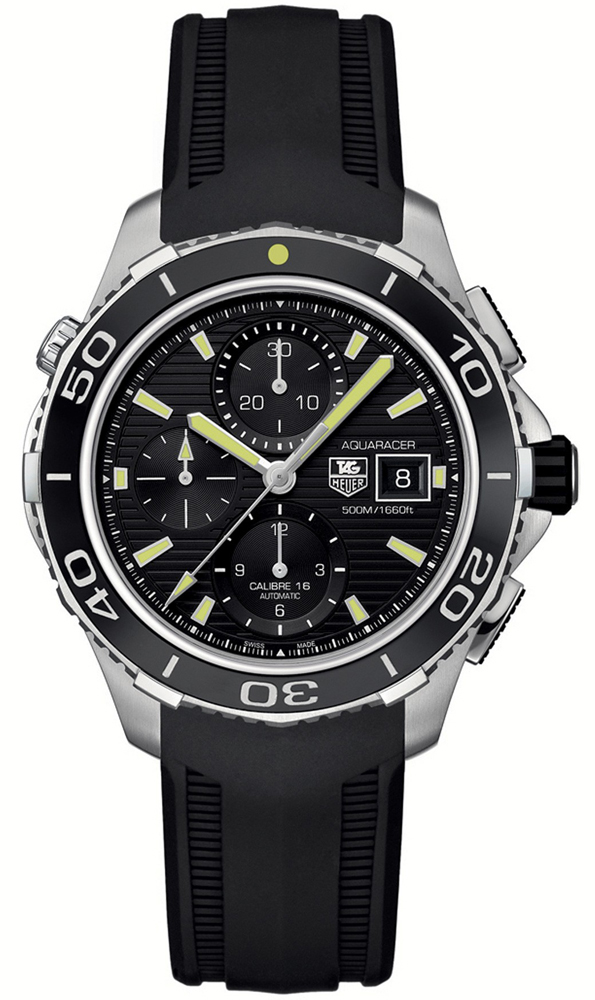 Tag Heuer Aquaracer Automatic Chronograph 500M cak2111.ft8019