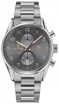 Buy this new Tag Heuer Carrera Calibre 1887 Automatic Chronograph 43mm car2013.ba0799 mens watch for the discount price of £3,260.00. UK Retailer.