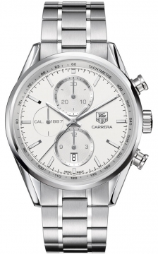 Buy this new Tag Heuer Carrera Calibre 1887 Automatic Chronograph 41mm car2111.ba0720 mens watch for the discount price of £2,450.00. UK Retailer.