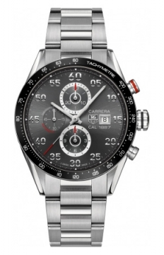 Buy this new Tag Heuer Carrera Calibre 1887 Automatic Chronograph 43mm car2a11.ba0799 mens watch for the discount price of £3,116.00. UK Retailer.