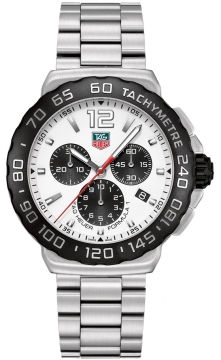Buy this new Tag Heuer Formula 1 Chronograph cau1111.ba0858 mens watch for the discount price of £1,060.00. UK Retailer.