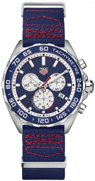 Buy this new Tag Heuer Formula 1 Chronograph caz1018.fc8213 mens watch for the discount price of £1,100.00. UK Retailer.