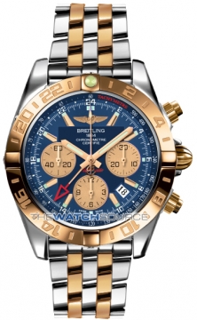 Buy this new Breitling Chronomat 44 GMT cb042012/c858-tt mens watch for the discount price of £10,050.00. UK Retailer.