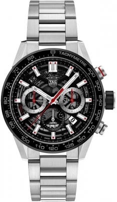 Buy this new Tag Heuer Carrera Calibre Heuer 02 43mm cbg2010.ba0662 mens watch for the discount price of £4,455.00. UK Retailer.