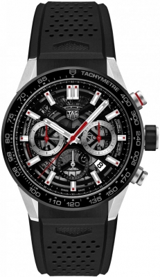 Buy this new Tag Heuer Carrera Calibre Heuer 02 43mm cbg2010.ft6143 mens watch for the discount price of £4,320.00. UK Retailer.