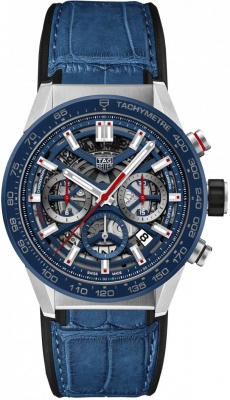 Buy this new Tag Heuer Carrera Calibre Heuer 02 43mm cbg2016.ft6143 mens watch for the discount price of £5,397.00. UK Retailer.