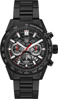 Buy this new Tag Heuer Carrera Calibre Heuer 02 45mm cbg2a90.ft6173 mens watch for the discount price of £5,085.00. UK Retailer.