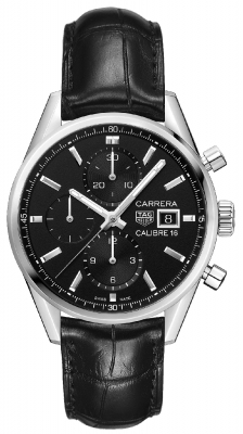 Buy this new Tag Heuer Carrera Calibre 16 Chronograph 41mm cbk2110.fc6266 mens watch for the discount price of £3,102.00. UK Retailer.