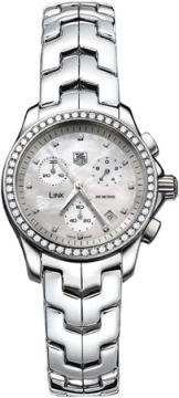 Buy this new Tag Heuer Link Chronograph Ladies cjf1314.ba0580 ladies watch for the discount price of £3,125.00. UK Retailer.