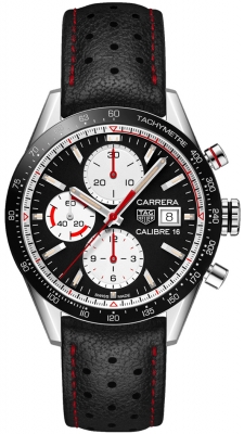 Buy this new Tag Heuer Carrera Calibre 16 Chronograph 41mm cv201ap.fc6429 mens watch for the discount price of £3,330.00. UK Retailer.