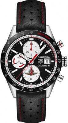 Buy this new Tag Heuer Carrera Calibre 16 Chronograph 41mm cv201as.fc6429 mens watch for the discount price of £3,485.00. UK Retailer.