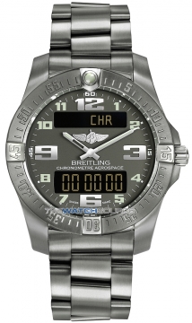 Buy this new Breitling Aerospace Evo e7936310/f562-ti mens watch for the discount price of £2,705.00. UK Retailer.