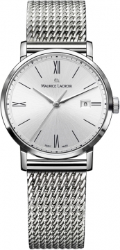 Buy this new Maurice Lacroix Eliros Date 30mm el1084-ss002-113 ladies watch for the discount price of £400.00. UK Retailer.