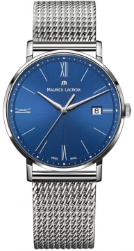 Buy this new Maurice Lacroix Eliros Date 38mm el1087-ss002-410 midsize watch for the discount price of £395.00. UK Retailer.