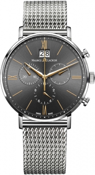 Buy this new Maurice Lacroix Eliros Chronograph el1088-ss002-812 mens watch for the discount price of £540.00. UK Retailer.