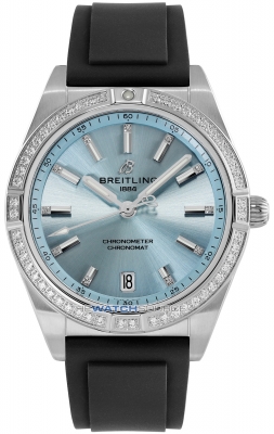 Buy this new Breitling Chronomat Automatic 36 g10380591c1s1 ladies watch for the discount price of £8,228.00. UK Retailer.