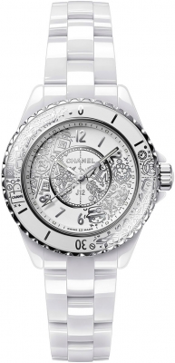 Buy this new Chanel J12 Quartz 33mm h6477 ladies watch for the discount price of - Please Call for Price. UK Retailer.