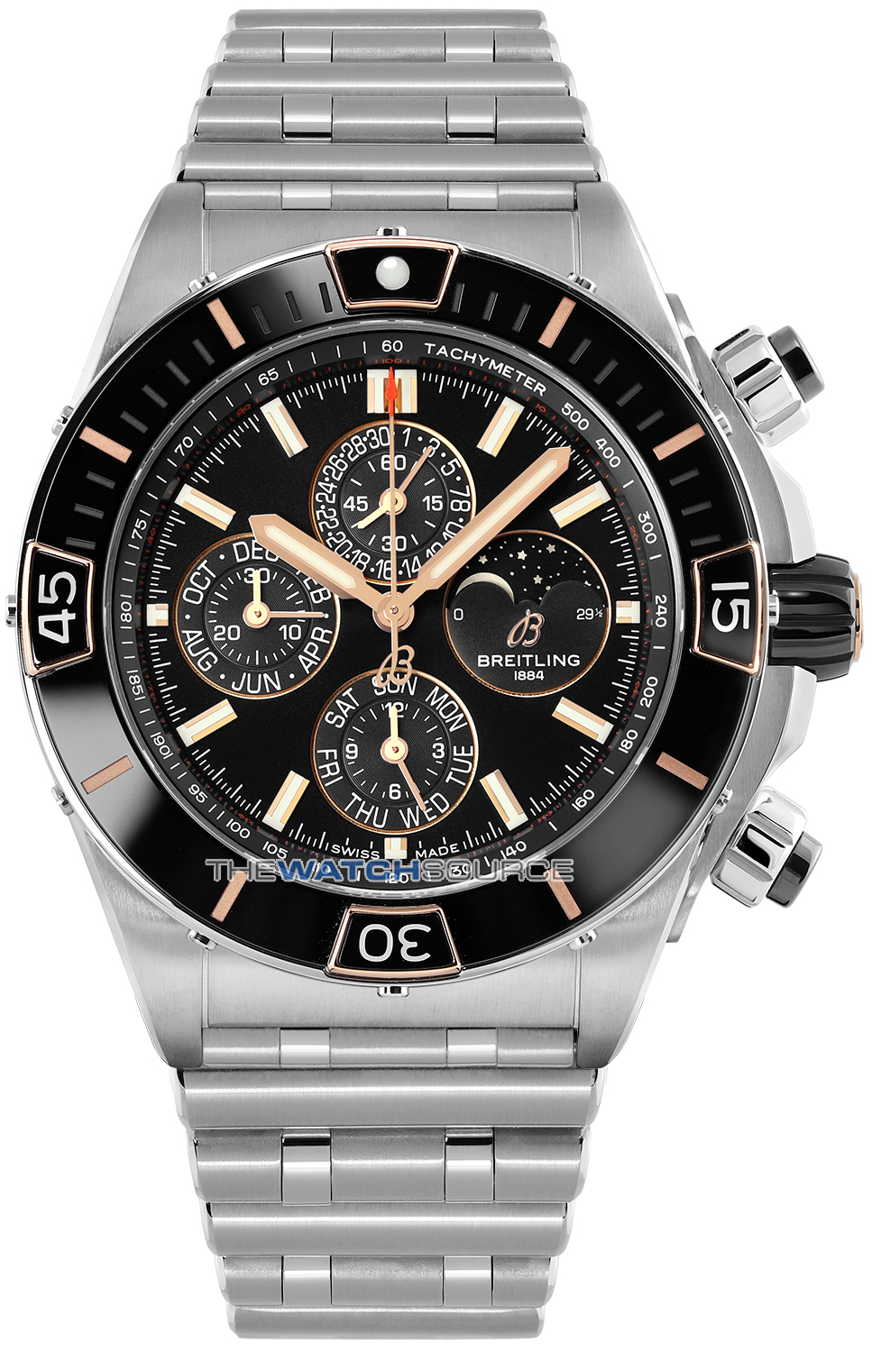Buy this new breitling super chronomat 4 year calendar 44mm